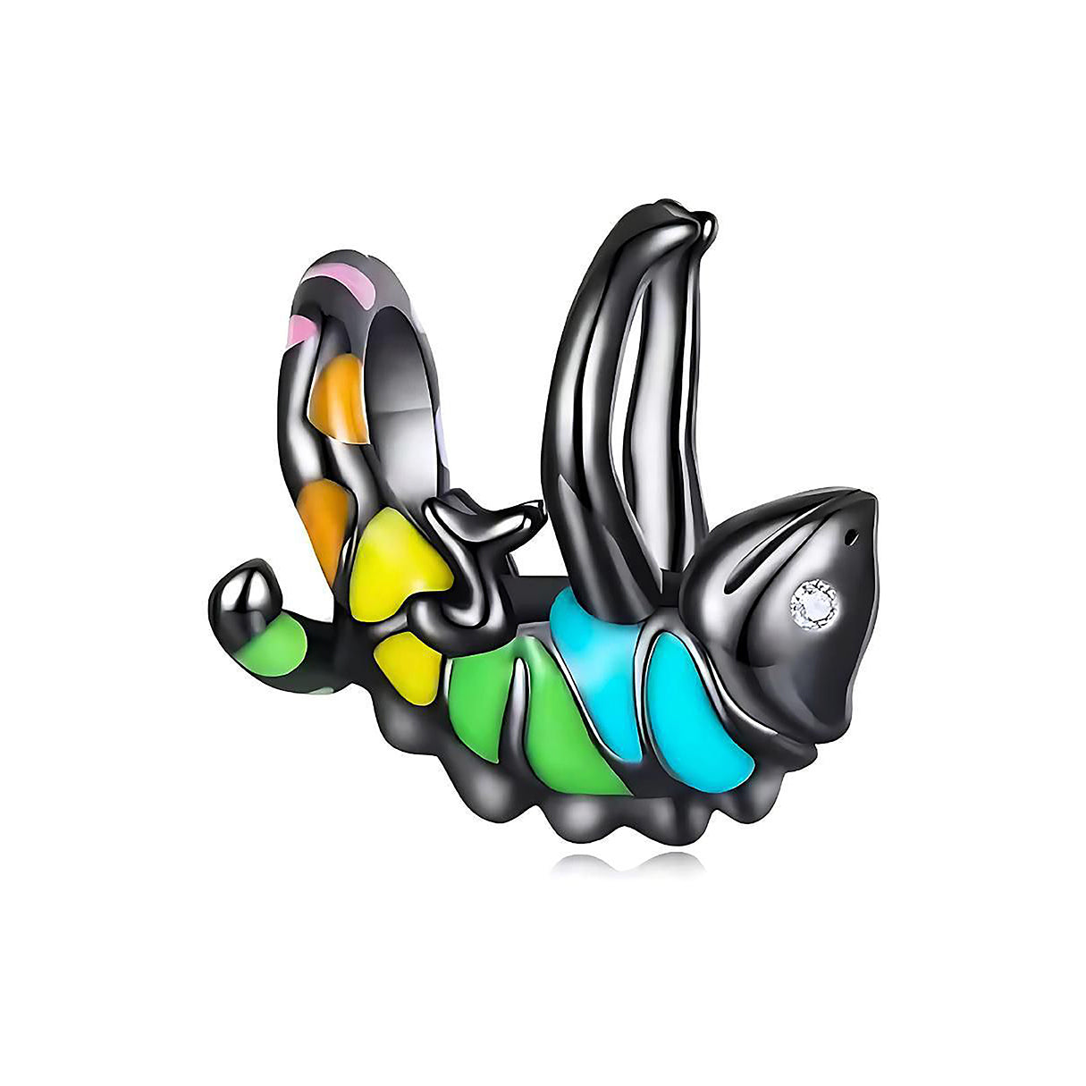Charm de Camaleón, Plata .925, Ame Glam Pop