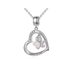 Collar de Plata .925, Opal Print, Miow