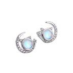 Aretes de Plata .925, Moon Eye, Miow
