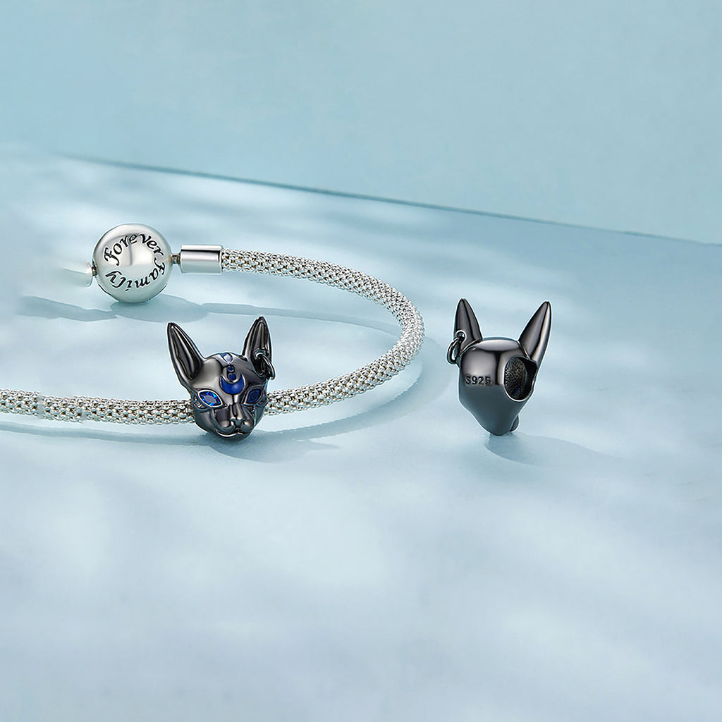 Charm de Plata .925, Cat God, Miow