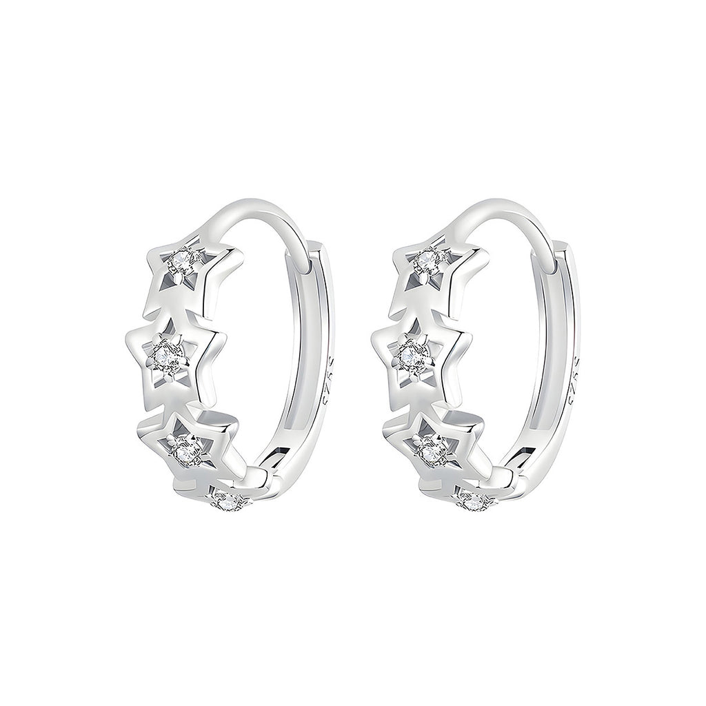 Aretes de Estrella, Plata .925, Ame Glam Pop