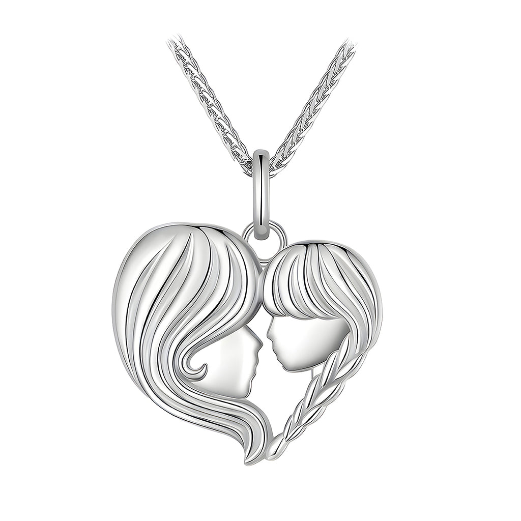 Collar de Corazón, Plata .925, Ame Glam Pop