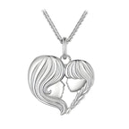 Collar de Corazón, Plata .925, Ame Glam Pop