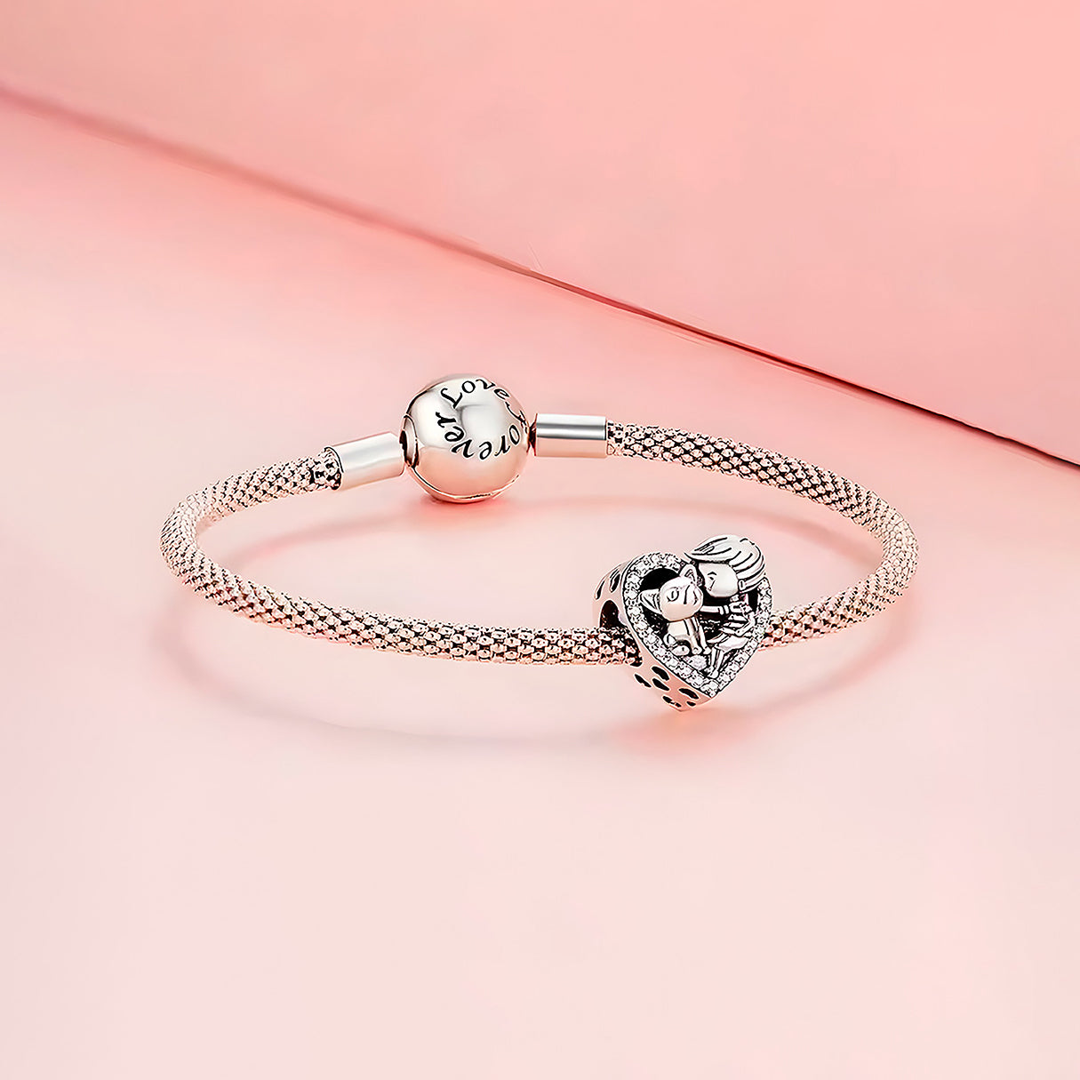 Charm de Corazón, Plata .925, Ame Glam Pop