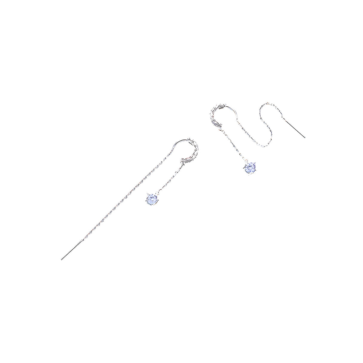 Aretes de Candelabro, Plata .925, Ame Glam Pop