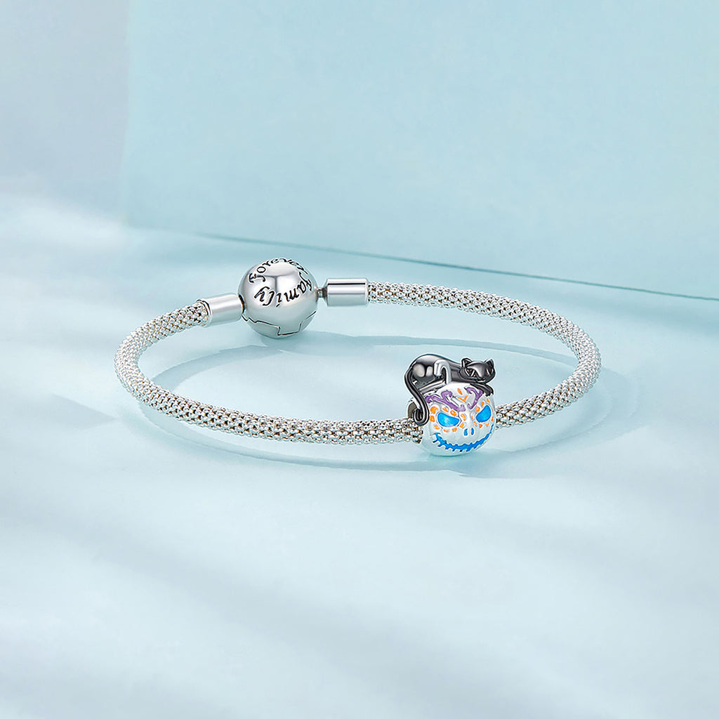 Charm de Plata .925, Scary Cat, Miow