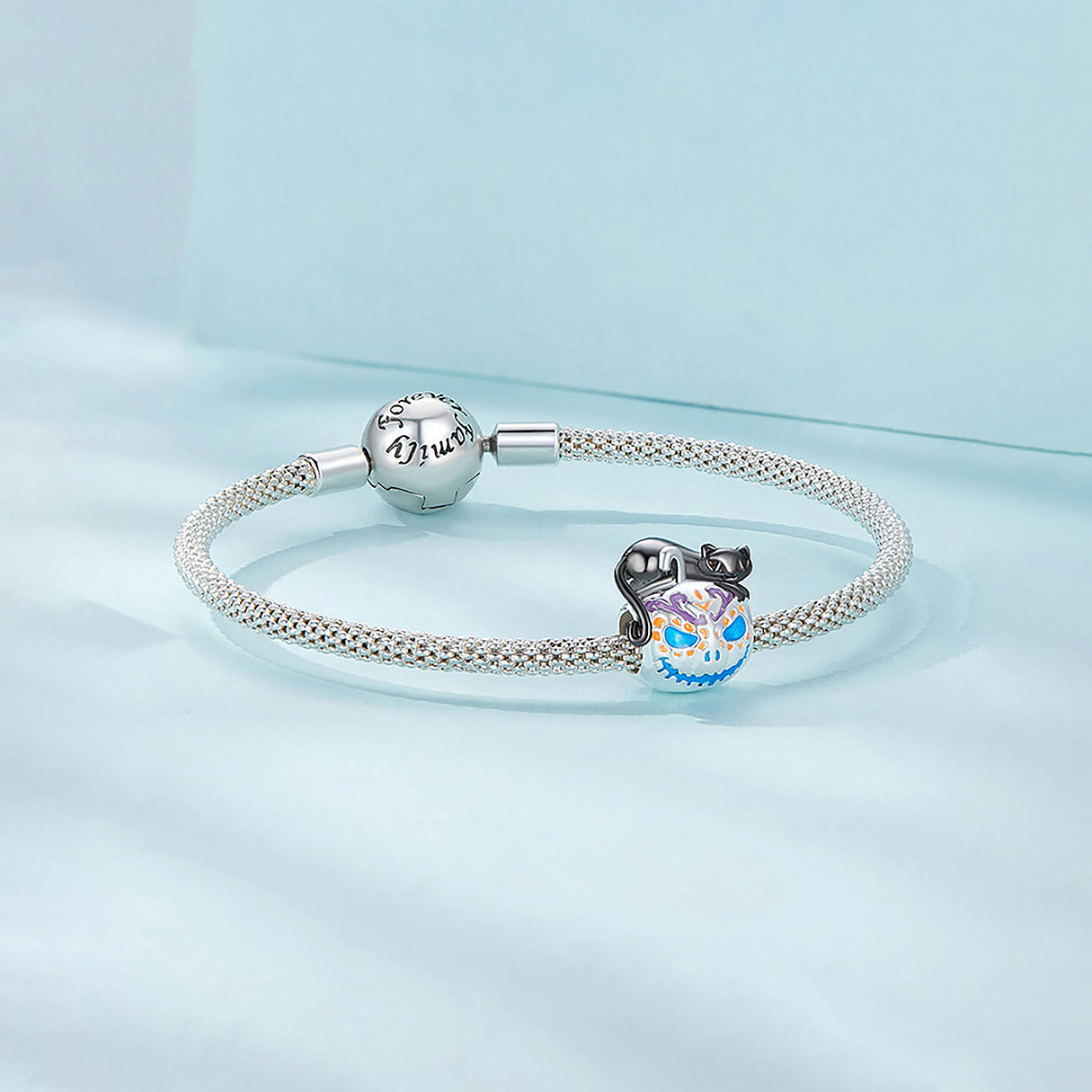 Charm de Plata .925, Scary Cat, Miow