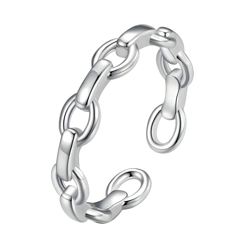 Anillo de Cadena, Plata .925, Ame Glam Pop