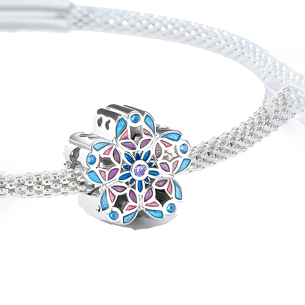 Charm de Flor, Plata .925, Ame Glam Pop