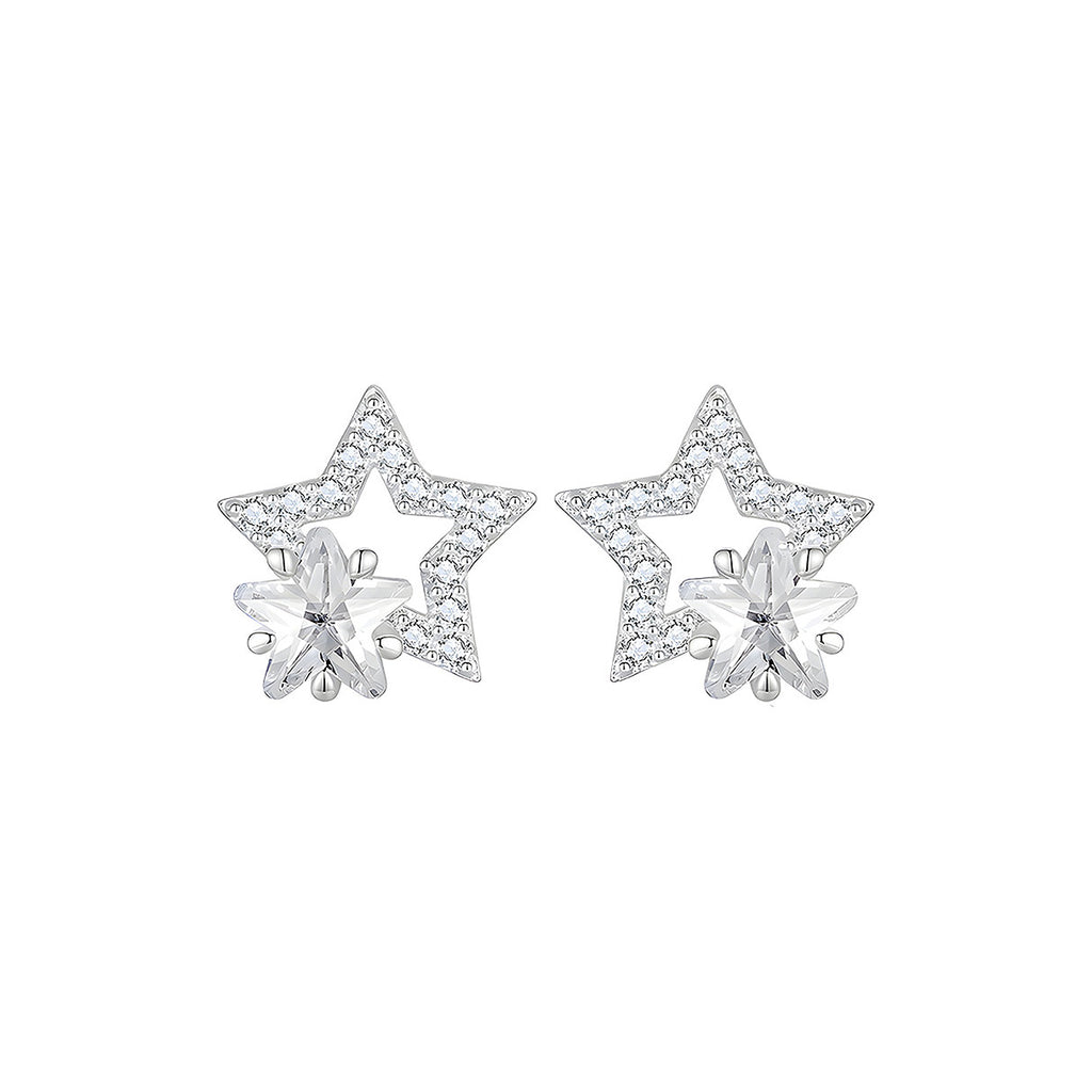 Aretes de Estrella, Plata .925, Ame Glam Pop