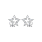 Aretes de Estrella, Plata .925, Ame Glam Pop