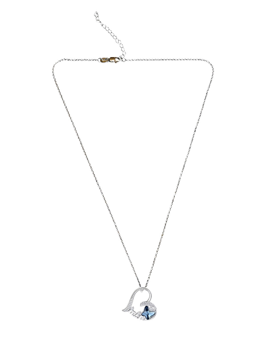Collar de Corazón, Plata .925, Ame Glam Pop