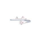 Anillo de Plata .925, Pink Cat, Miow
