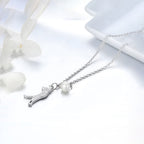Collar de Plata .925, Cat Sphere, Miow