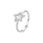 Anillo de Estrella, Plata .925, Ame Glam Pop N°6