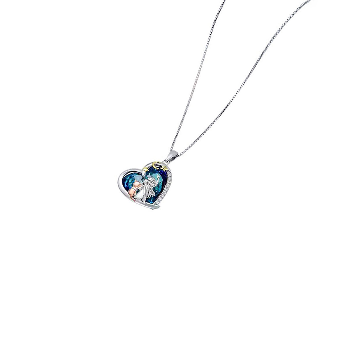 Collar de Plata .925, Seeing The Moon, Miow