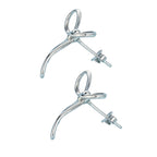 Aretes de Moño, Plata .925, Ame Glam Pop