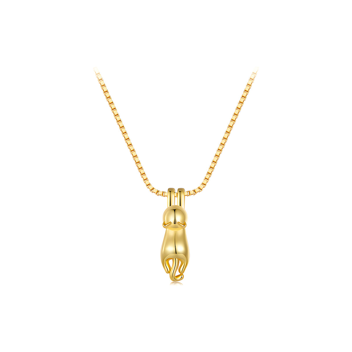 Collar de Plata .925, Kitten Hanging, Miow