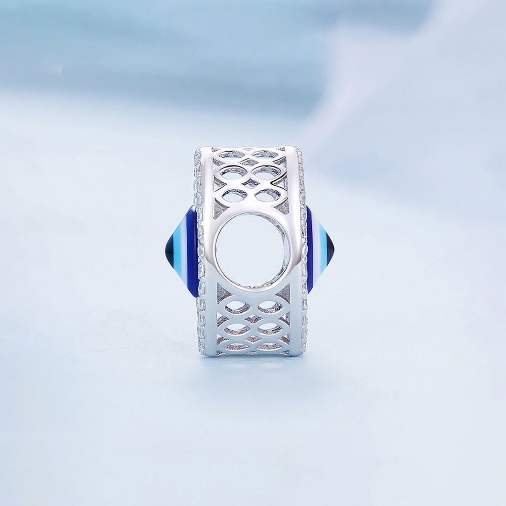 Charm de Ojo Turco, Plata .925, Ame Glam Pop