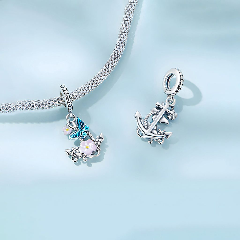 Charm de Ancla, Plata .925, Ame Glam Pop