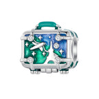 Charm de Maleta, Plata .925, Ame Glam Pop