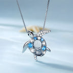 Collar de Tortuga, Plata .925, Ame Glam Pop