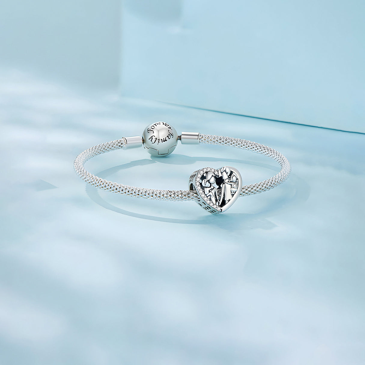 Charm de Corazón, Plata .925, Ame Glam Pop