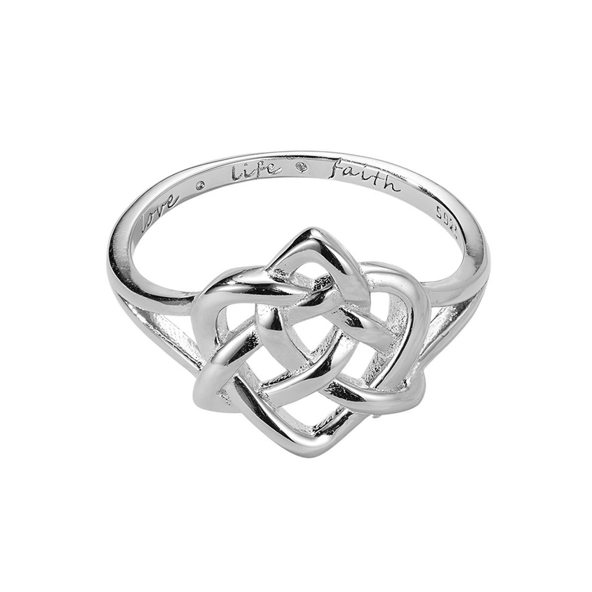 Anillo Nudo de Bruja, Plata .925, Ame Glam Pop N°8
