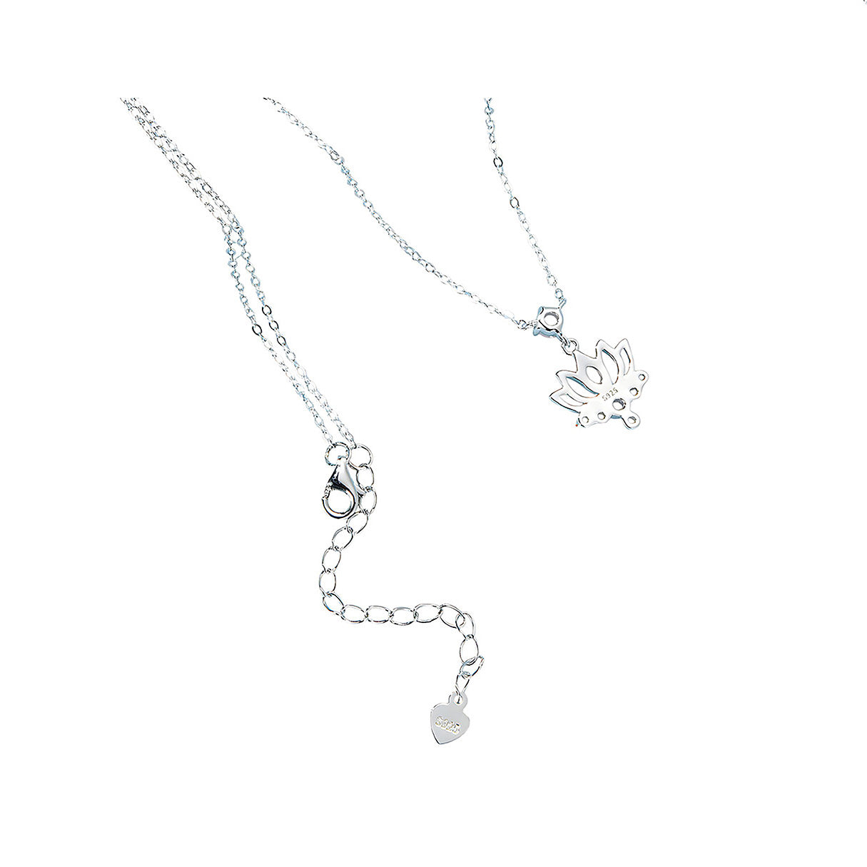 Collar de Flor, Plata .925, Ame Glam Pop