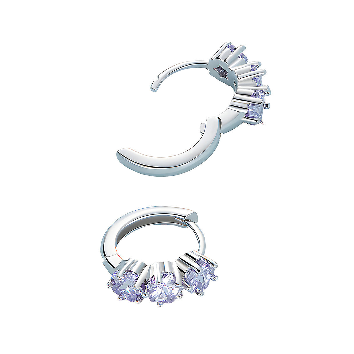 Aretes de Estrella, Plata .925, Ame Glam Pop