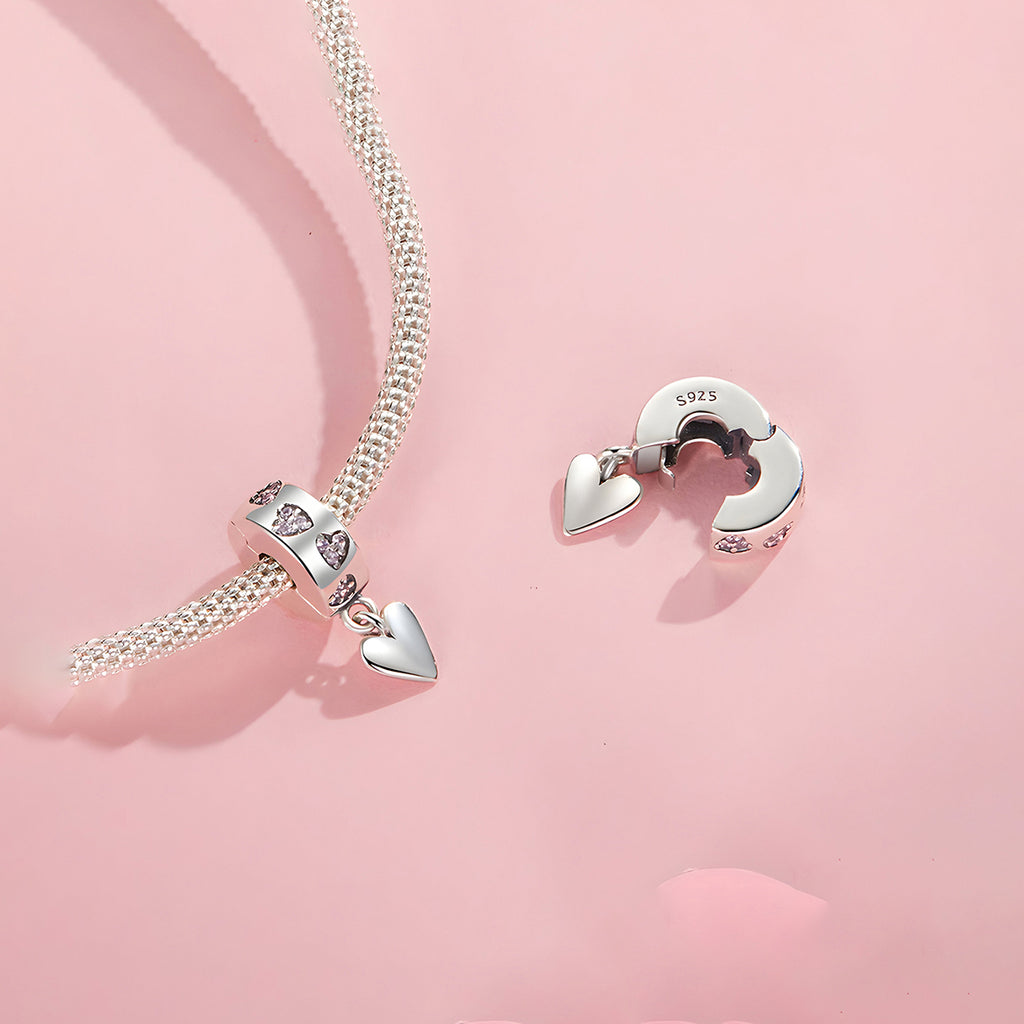Charm de Corazón, Plata .925, Ame Glam Pop