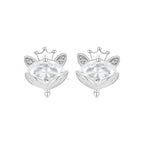 Aretes de Flor, Plata .925, Ame Glam Pop