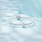 Charm de Plata .925, Two Footprint, Miow