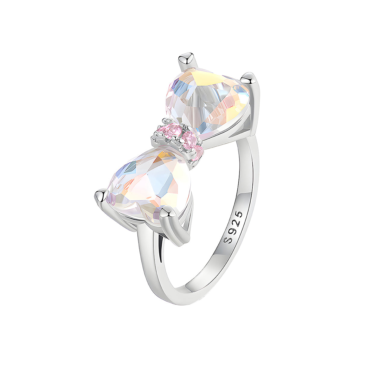 Anillo de Moño, Plata .925, Ame Glam Pop N°6