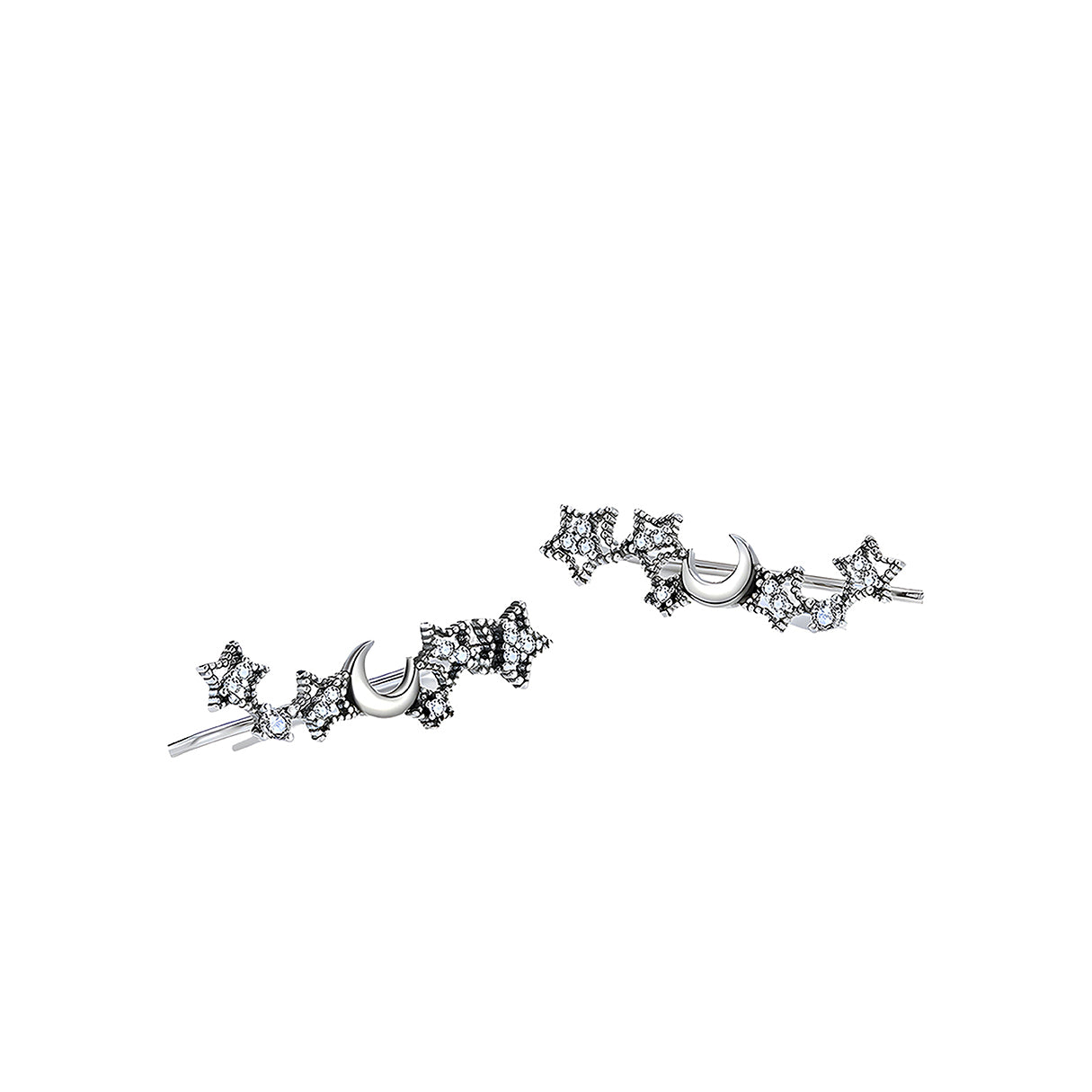 Aretes de Estrella, Plata .925, Ame Glam Pop