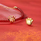 Charm de Plata .925, Chinese Cat'S Paw, Miow