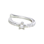 Aretes de Estrella, Plata .925, Ame Glam Pop