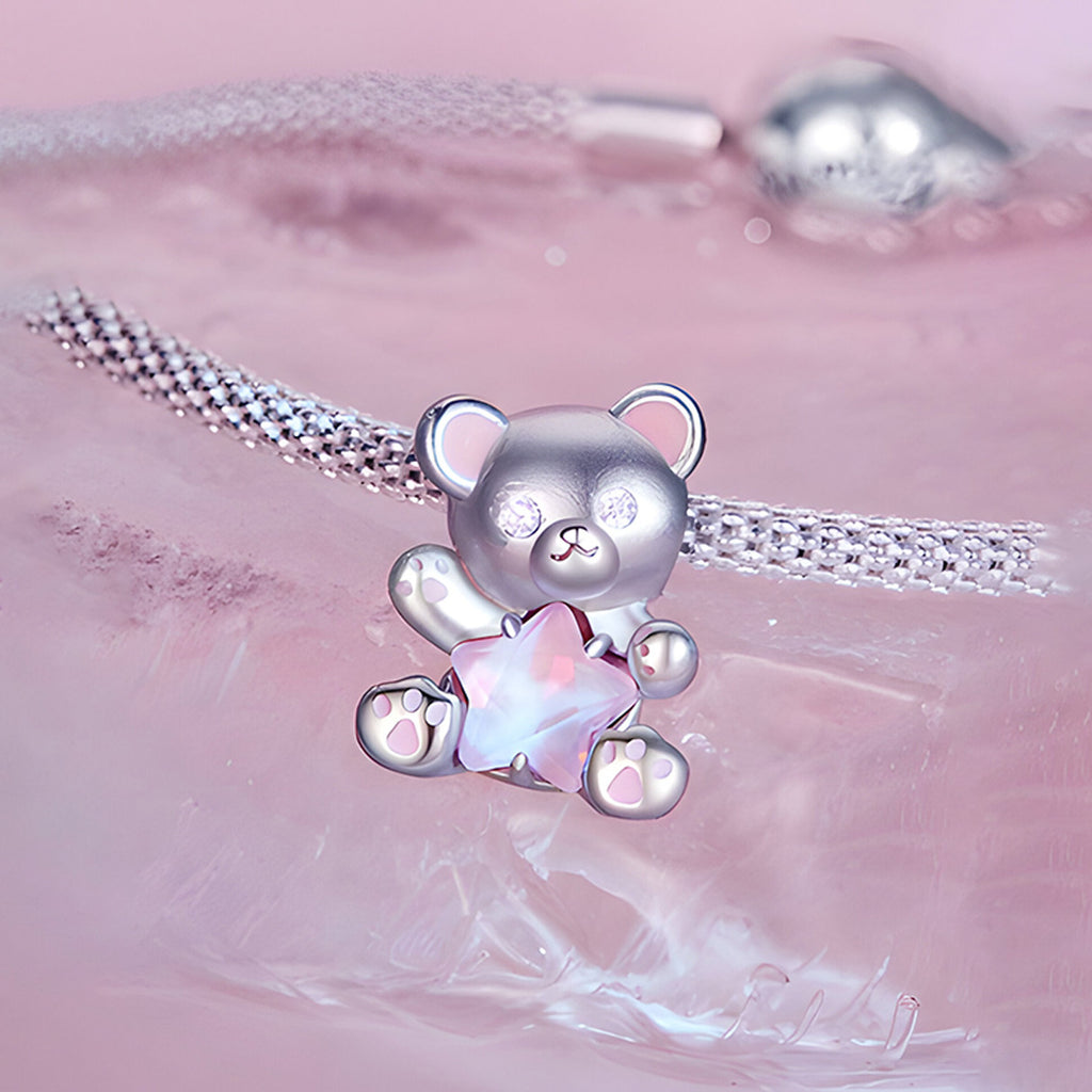 Charm de Oso, Plata .925, Ame Glam Pop