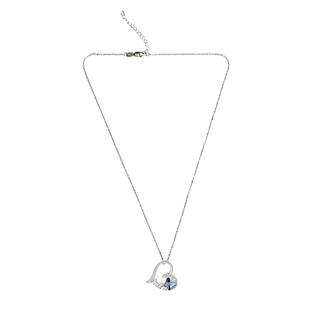 Collar de Corazón, Plata .925, Ame Glam Pop