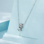 Charm de Plata .925, Bearded Cat, Miow