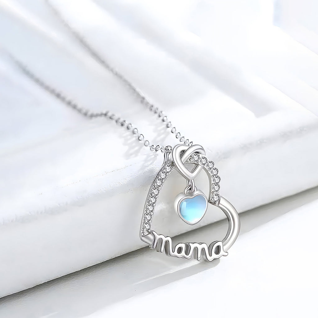 Collar de Corazón, Plata .925, Ame Glam Pop