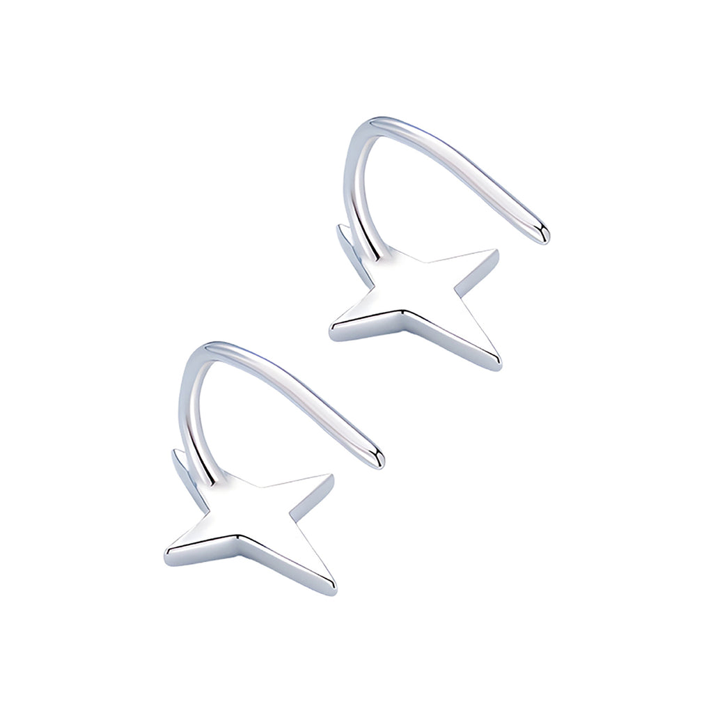 Aretes de Estrella, Plata .925, Ame Glam Pop