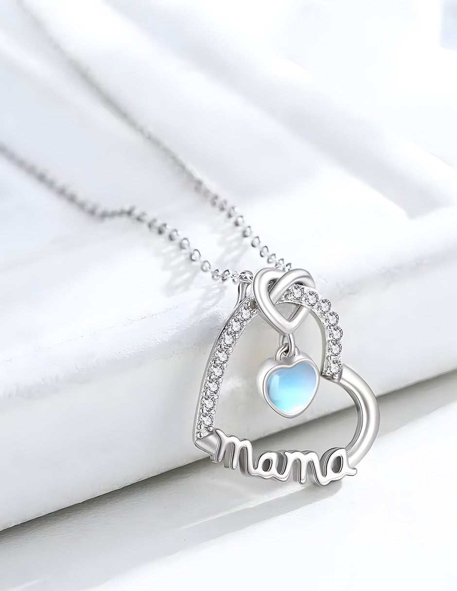 Collar de Corazón, Plata .925, Ame Glam Pop