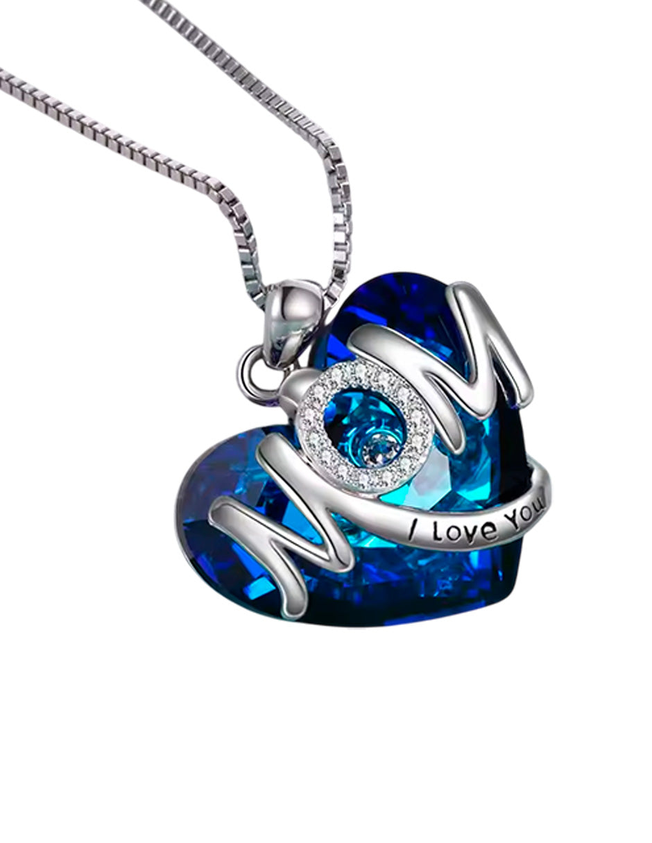 Collar de Corazón, Plata .925, Ame Glam Pop
