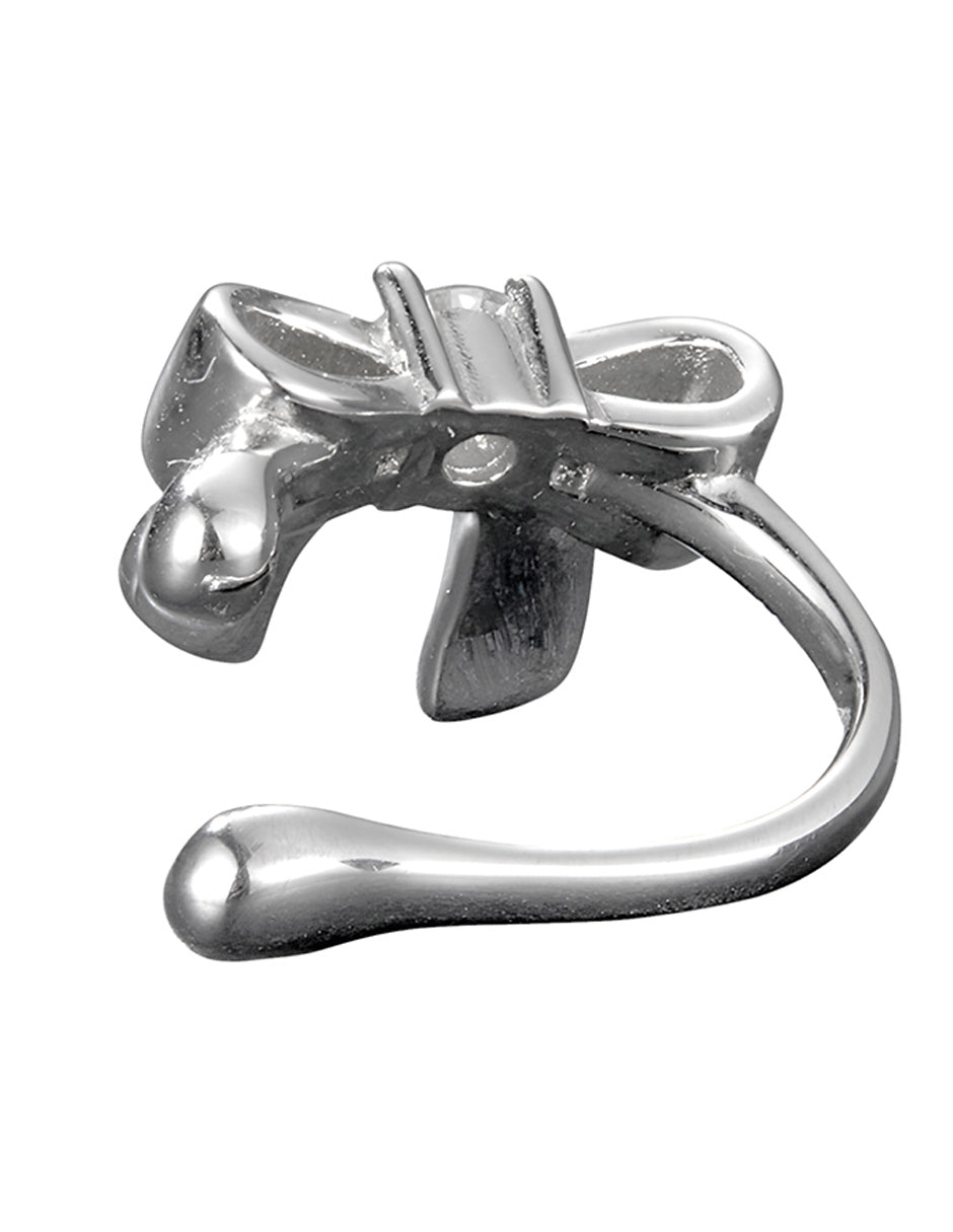 Ear Cuff de Moño, Plata .925, Ame Glam Pop