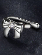 Ear Cuff de Moño, Plata .925, Ame Glam Pop