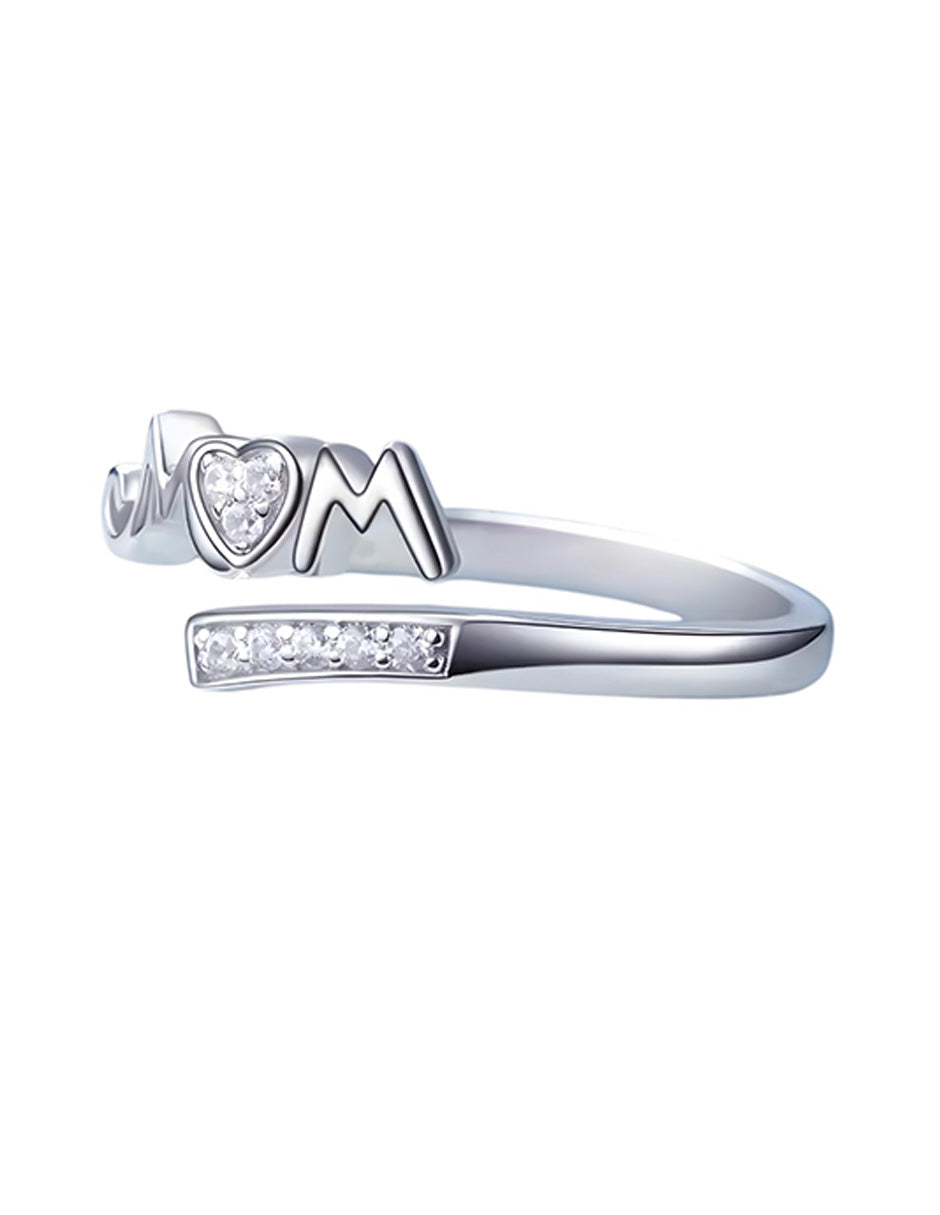 Anillo de Corazón, Plata .925, Ame Glam Pop