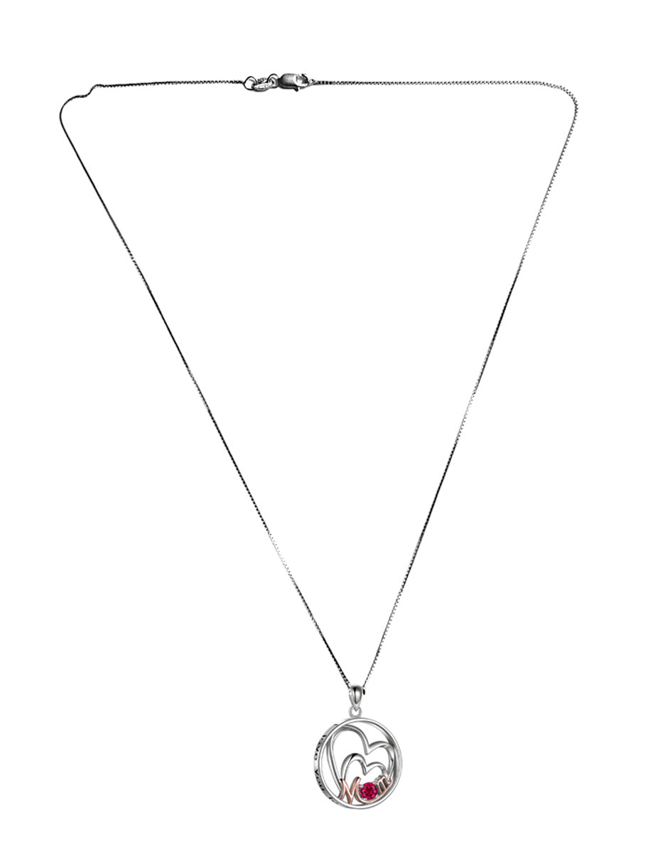 Collar de Corazón, Plata .925, Ame Glam Pop