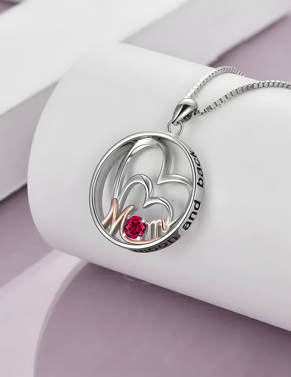Collar de Corazón, Plata .925, Ame Glam Pop