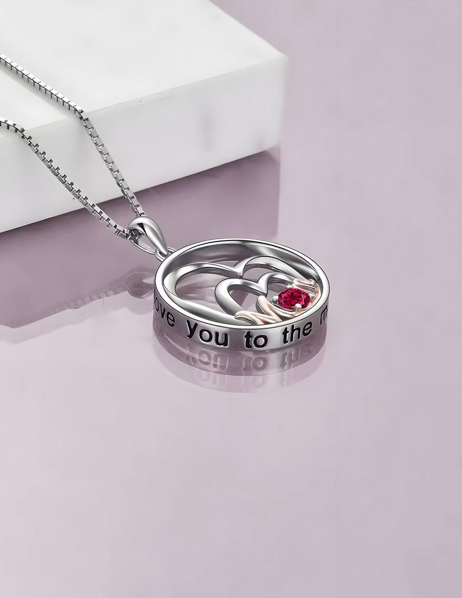 Collar de Corazón, Plata .925, Ame Glam Pop